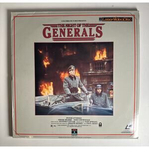 The Night of the Generals LaserDisc, Peter O'Toole Omar Sharif